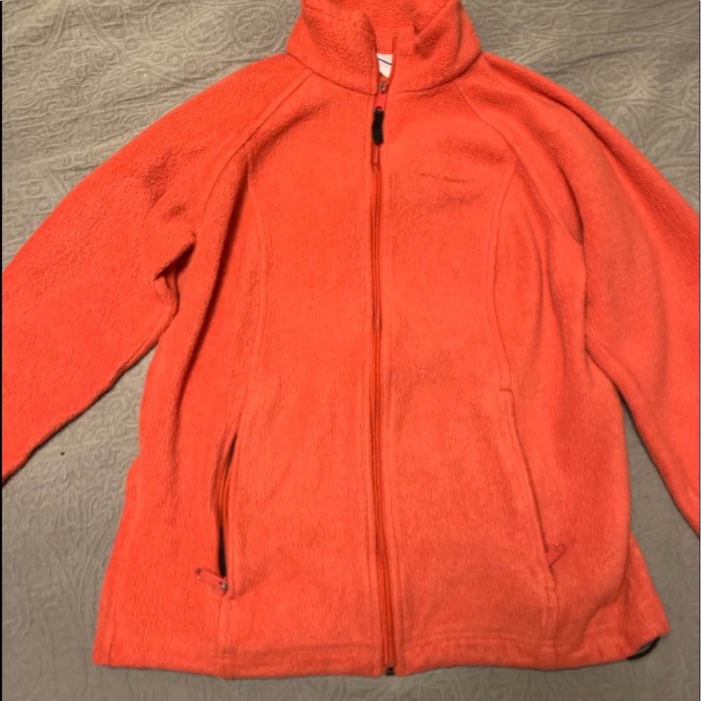 Columbia fleece jacket.